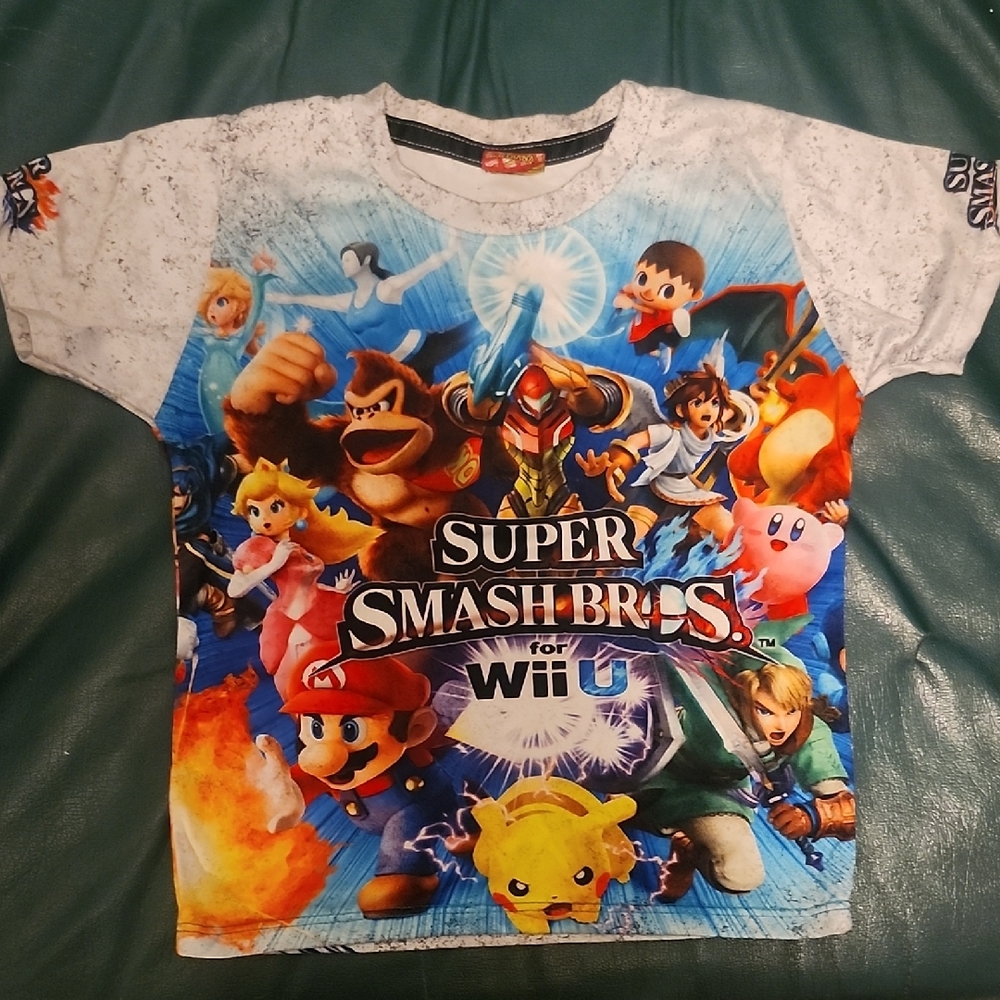 Super Smash Bros. Kids Graphic T-Shirt - Multicolor